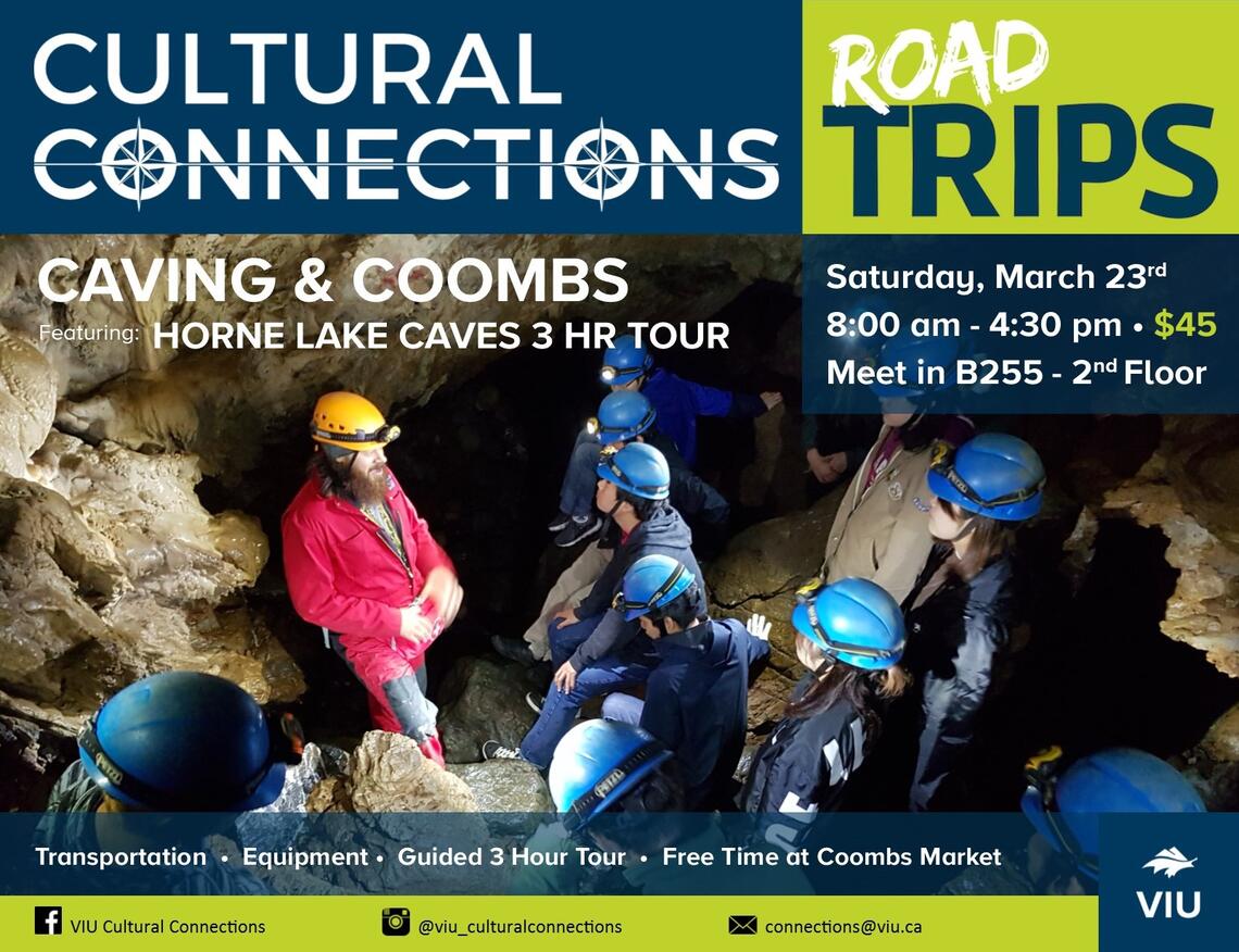 VIU CC - Road Trips - Caving & Coombs 