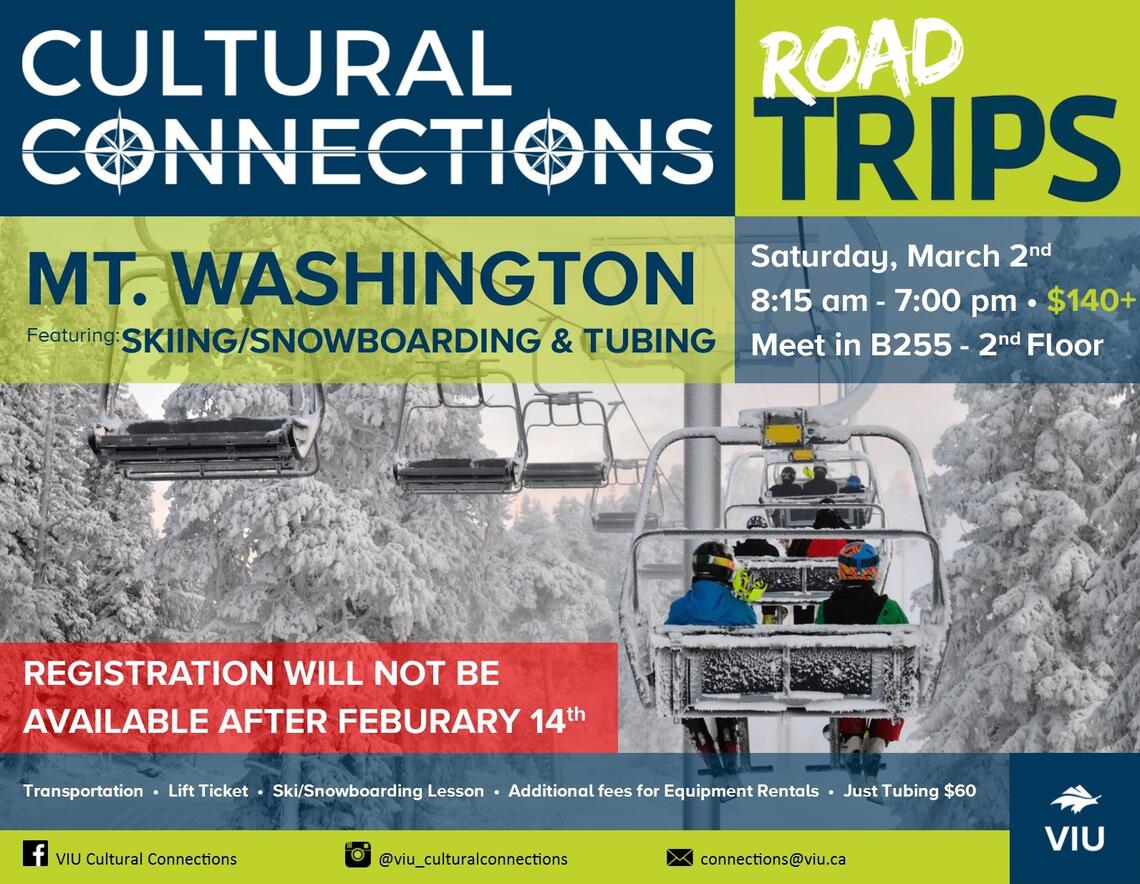 CC Road Trips - Mt. Washington Ski Trip - March 2, 2019