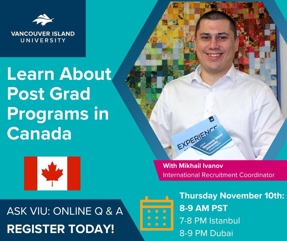 Ask VIU - Postgrad Programs Q & A (Middle East)